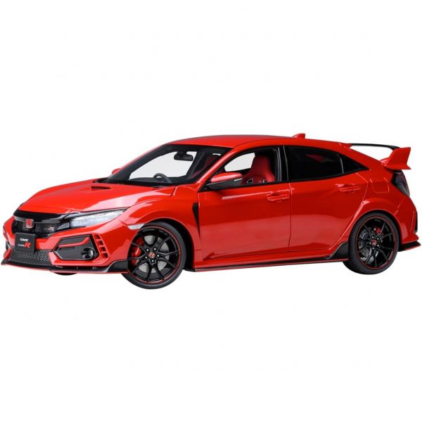 2021 Civic Type R FK8 RHD Right Hand Drive Flame Red 118 모델 Car by AUTOart 73223