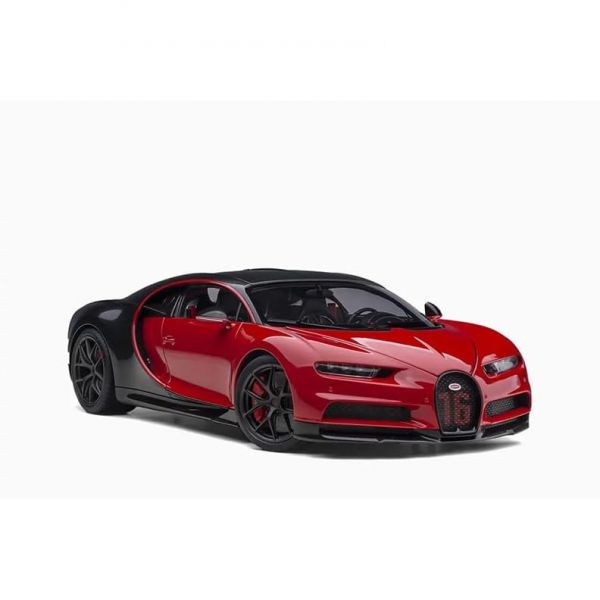 for AUTOart for 부가티 for Chiron Sport 2019 Car Red 1:18 트럭 PreBuilt 모델