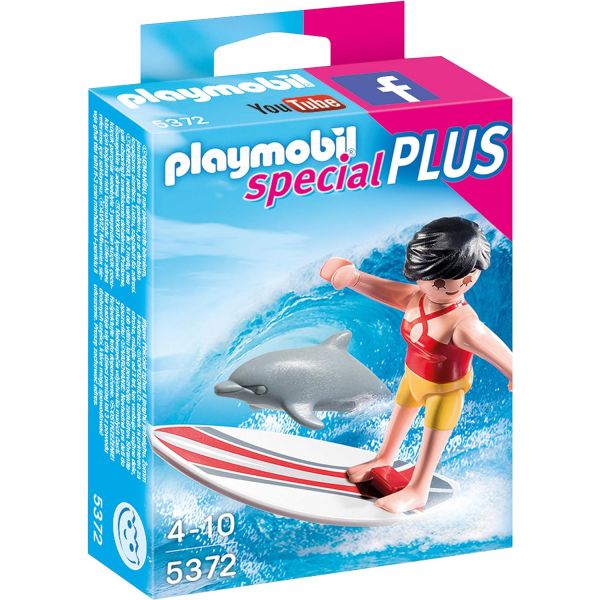 플레이모빌 서퍼 + 서핑 보드 플레이세트