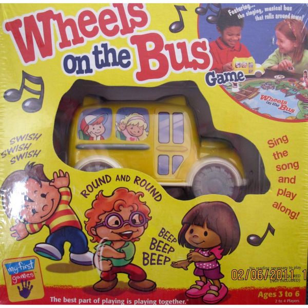 Wheels on the Bus Gamew Sing Musical Bus - Sing The Song &amp; Play Along! (2000 밀턴 브래들리) / Hasbro